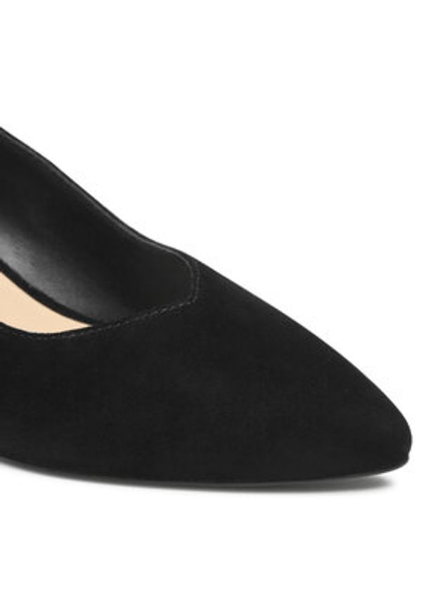 Lasocki Czółenka WYL3022-2Z Czarny. Kolor: czarny. Materiał: zamsz, skóra