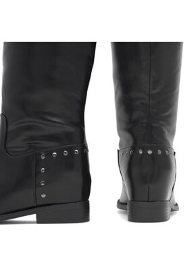 Jenny Fairy Kozaki Pati PATI LS5094-14 Czarny. Kolor: czarny. Materiał: skóra