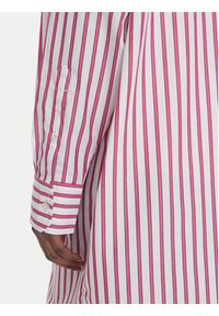 Tommy Jeans Sukienka koszulowa DW0DW21122 Różowy Relaxed Fit. Kolor: różowy. Materiał: bawełna. Typ sukienki: koszulowe #3