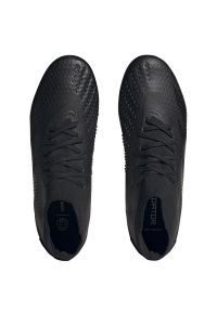 Adidas - Buty piłkarskie adidas Predator Accuracy.2 Fg M GW4588 czarne czarne. Zapięcie: sznurówki. Kolor: czarny. Materiał: guma, syntetyk. Sport: piłka nożna #2