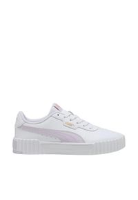 Buty damskie Puma Carina 3.0. Okazja: na plażę. Kolor: fioletowy, biały, wielokolorowy. Sezon: lato. Sport: turystyka piesza, tenis #1