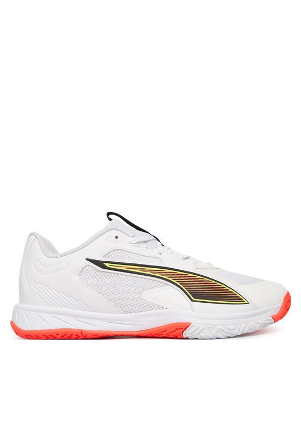 Puma Buty halowe Accelerate Pro 4 Game On 108889 01 Biały. Kolor: biały. Materiał: materiał
