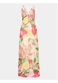 Blugirl Blumarine Sukienka codzienna RA3148-T3079 Kolorowy Regular Fit. Okazja: na co dzień. Materiał: wiskoza. Wzór: kolorowy. Typ sukienki: proste. Styl: casual #3