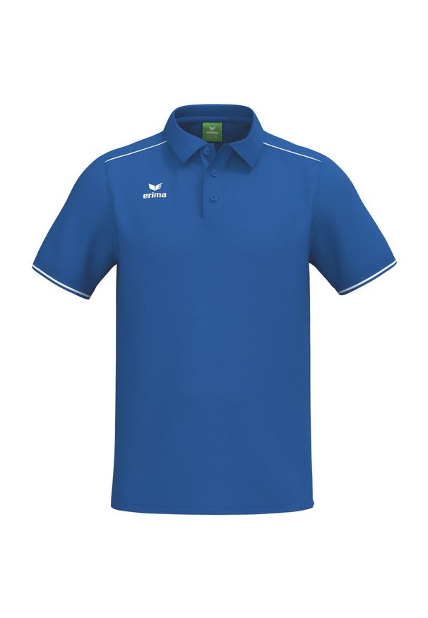 ERIMA - Polo Erima CMPT. Typ kołnierza: polo. Kolor: niebieski, wielokolorowy, biały. Materiał: tkanina. Sport: fitness, piłka nożna