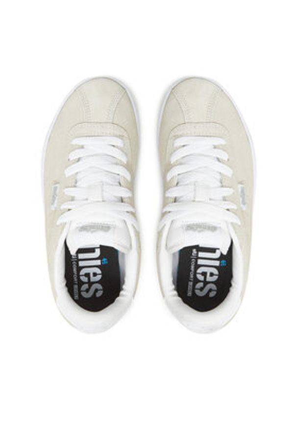 Etnies Sneakersy Scam 4101000334 Biały. Kolor: biały. Materiał: skóra, zamsz