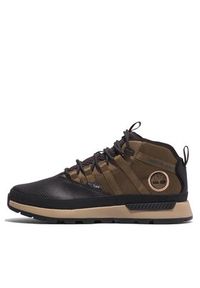 Timberland Sneakersy Euro Trekker Super Ox TB0A65FG0151 Czarny. Kolor: czarny. Materiał: materiał