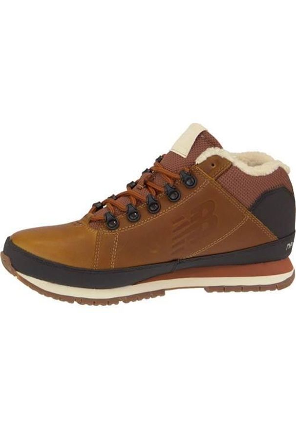 Buty do chodzenia męskie New Balance H754LFT. Zapięcie: sznurówki. Kolor: brązowy, wielokolorowy. Materiał: guma, syntetyk, tkanina, materiał. Szerokość cholewki: normalna. Sport: turystyka piesza