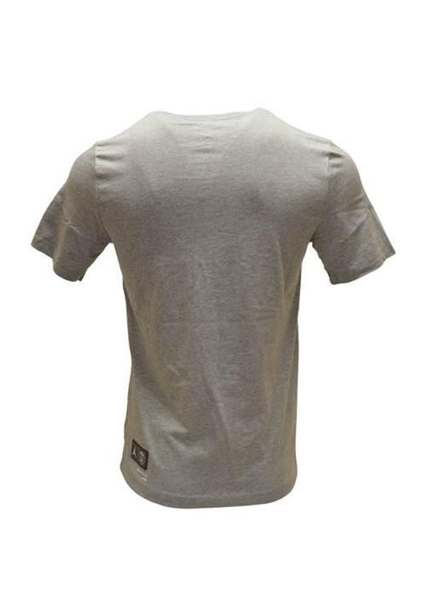 Koszulka treningowa męska Nike Air Jordan Paris Saintgermain. Kolor: szary. Długość rękawa: krótki rękaw. Długość: krótkie