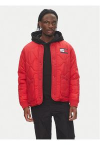 TOMMY HILFIGER - Tommy Hilfiger Kurtka przejściowa F1 Movie MW0MW41369 Czerwony Regular Fit. Kolor: czerwony. Materiał: syntetyk #1