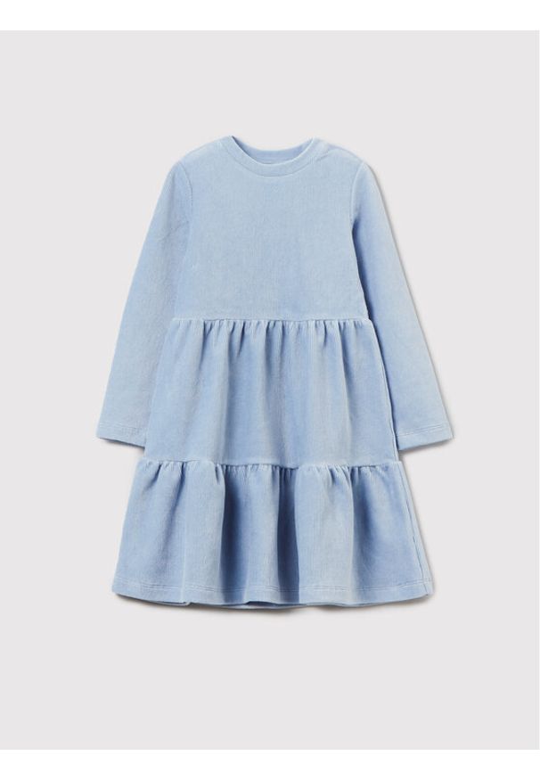 Sukienka codzienna OVS. Okazja: na co dzień. Kolor: niebieski. Typ sukienki: proste. Styl: casual