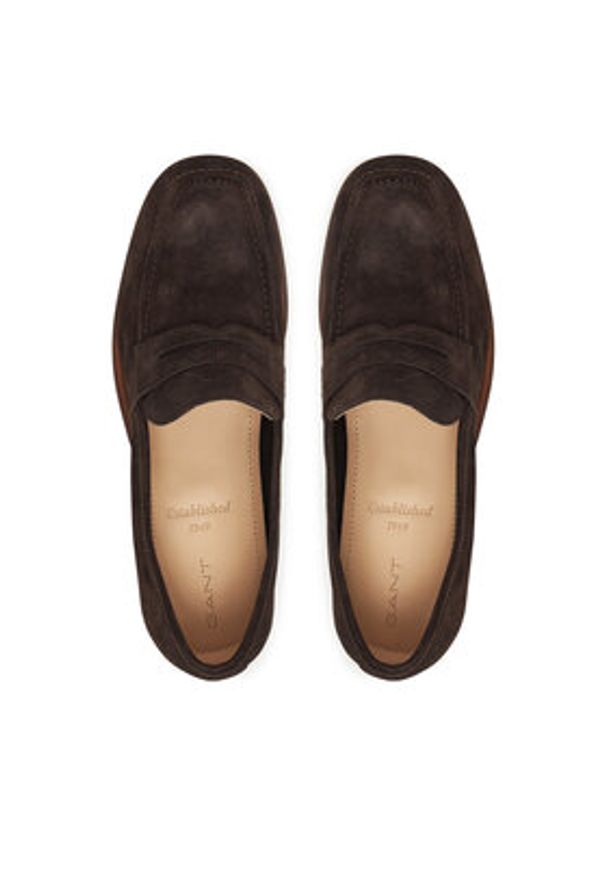 GANT - Gant Mokasyny 30673878 Brązowy. Kolor: brązowy. Materiał: zamsz, skóra