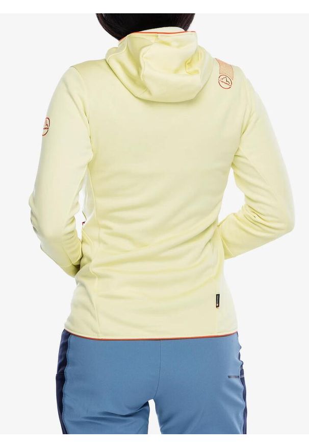 LA SPORTIVA - Bluza z kapturem damska La Sportiva Cosmic Hoody. Typ kołnierza: kaptur. Kolor: żółty