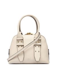 Pinko - PINKO Torebka Bowling Bag Zip Mini AI 25-26 PLTT 105333 A0QO Écru. Materiał: skórzane