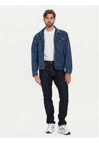 Lee Jeansy Rider 112372611 Granatowy Slim Fit. Kolor: niebieski #5
