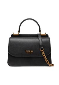 Guess Torebka Kristle (VB) HWVB85 48200 Czarny. Kolor: czarny. Materiał: skórzane