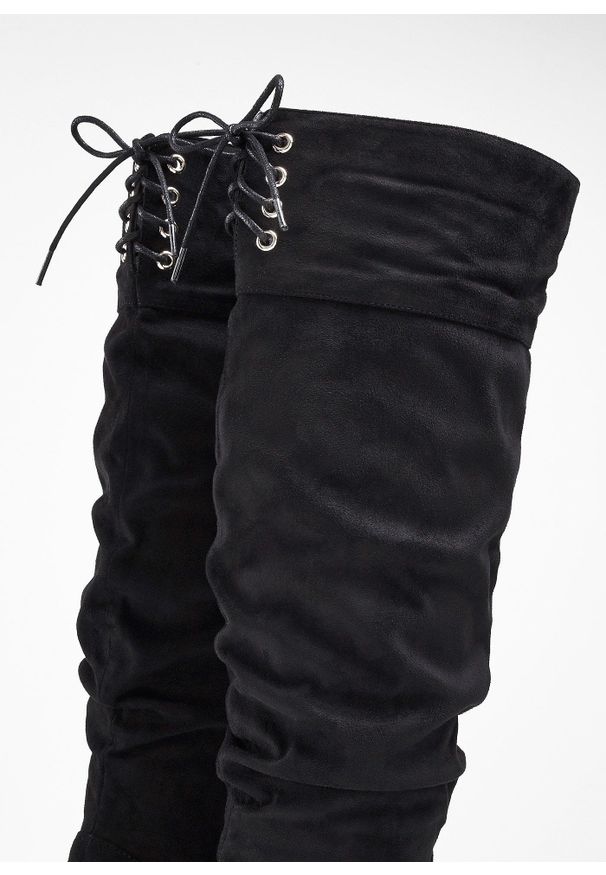 bonprix - Kozaki. Kolor: czarny