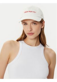 Hugo - HUGO Czapka z daszkiem Cara 50533420 Biały. Kolor: biały. Materiał: bawełna #2