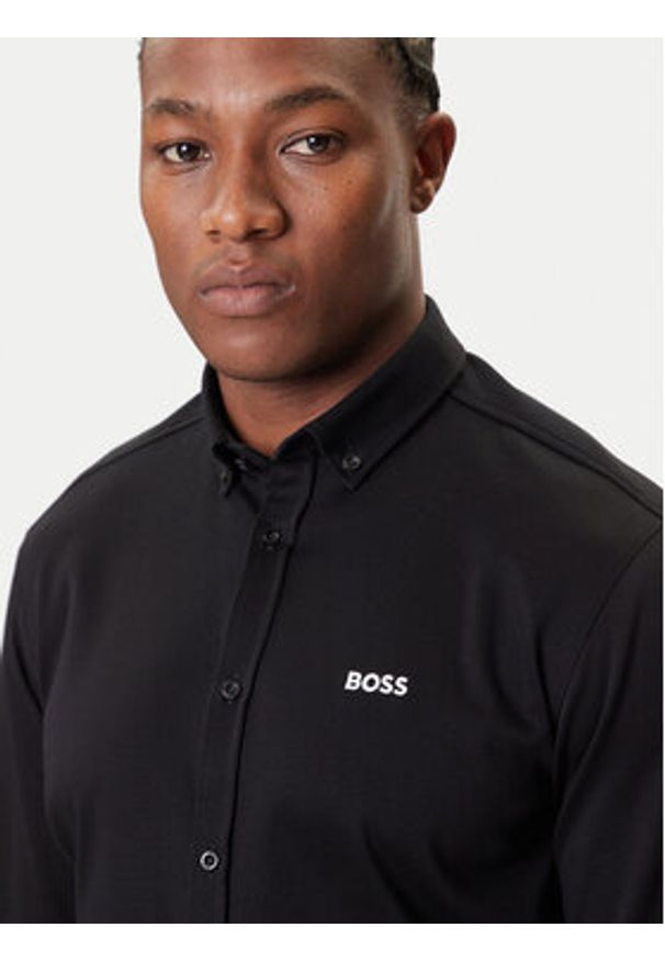 BOSS Koszula B_Motion 50544795 Czarny Regular Fit. Kolor: czarny. Materiał: bawełna