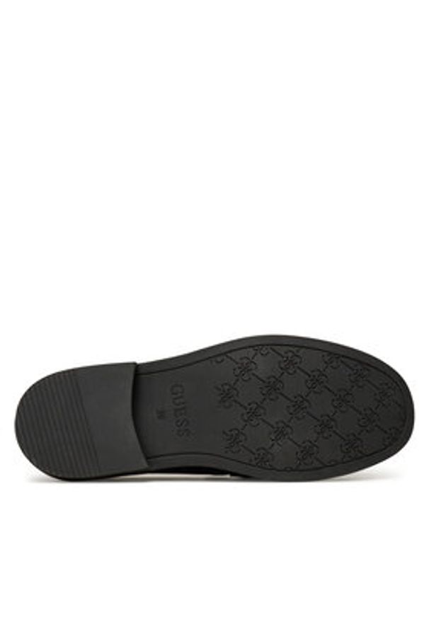 Guess Lordsy FLPSHU LEA14 Czarny. Kolor: czarny. Materiał: skóra