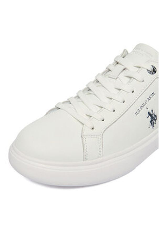 U.S. Polo Assn. Sneakersy EO-AUSTIN001M/6L1 Biały. Kolor: biały. Materiał: syntetyk, skóra