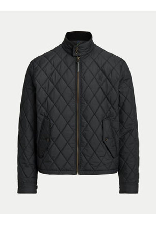 Polo Ralph Lauren Kurtka przejściowa 710911798002 Czarny Regular Fit. Typ kołnierza: polo. Kolor: czarny. Materiał: syntetyk