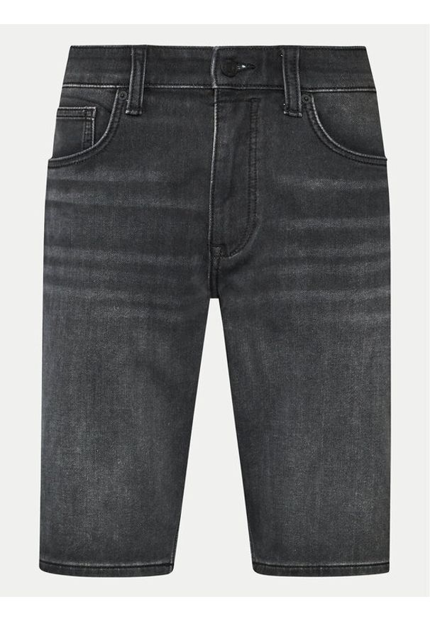 s.Oliver Szorty jeansowe 2142318 Szary Regular Fit. Kolor: szary. Materiał: bawełna
