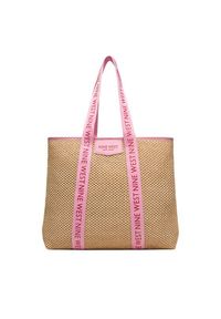 Nine West Torebka CEO-Avenia-LA374-4513-6 Beżowy. Kolor: beżowy #4