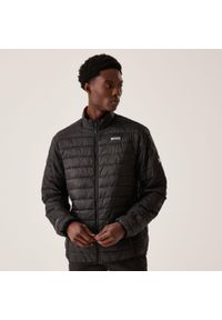 Regatta - Kurtka turystyczna męska Hillpack II wodoodporna. Kolor: czerwony, zielony, brązowy, wielokolorowy. Materiał: puch, poliamid. Sport: turystyka piesza #1