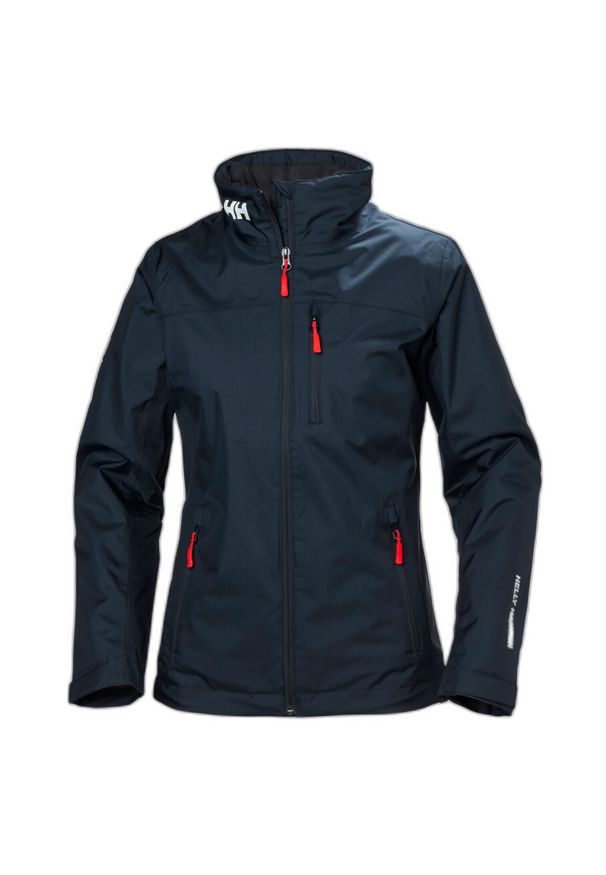 Kurtka damska Helly Hansen crew midlayer. Kolor: niebieski. Sport: turystyka piesza