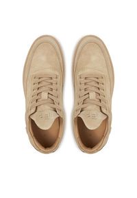 Filling Pieces Sneakersy Low Top 10122791990 Beżowy. Kolor: beżowy. Materiał: zamsz, skóra