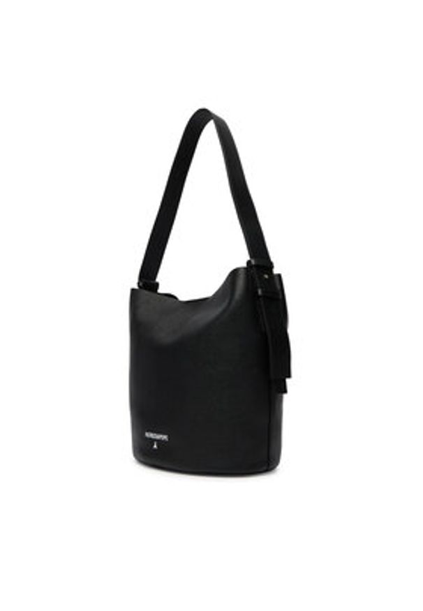 Patrizia Pepe Torebka 8B0287/L148-K103 Czarny. Kolor: czarny. Materiał: skórzane