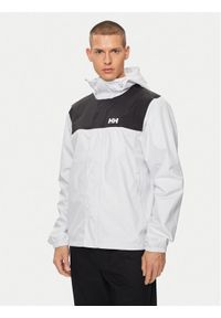 Helly Hansen Kurtka przeciwdeszczowa Vancouver Rain Jacket 53935 Biały Regular Fit. Kolor: biały. Materiał: syntetyk