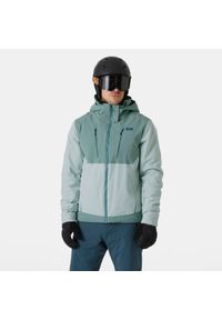 Kurtka narciarska Helly Hansen Alpha 4.0. Kolor: zielony. Sezon: zima. Sport: narciarstwo