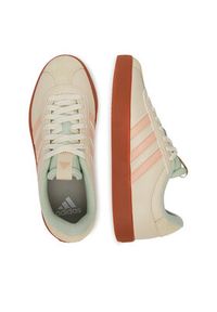 Adidas - adidas Sneakersy VL COURT 3.0 JP5348 Beżowy. Kolor: beżowy. Materiał: materiał, syntetyk