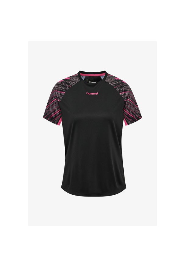 Koszulka treningowa dla dzieci Hummel Blaze Pro. Kolor: wielokolorowy, czarny, różowy. Sport: koszykówka, fitness