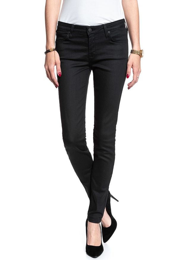 Lee - SPODNIE DAMSKIE LEE SCRALETT BLACK COAT L526VZRV