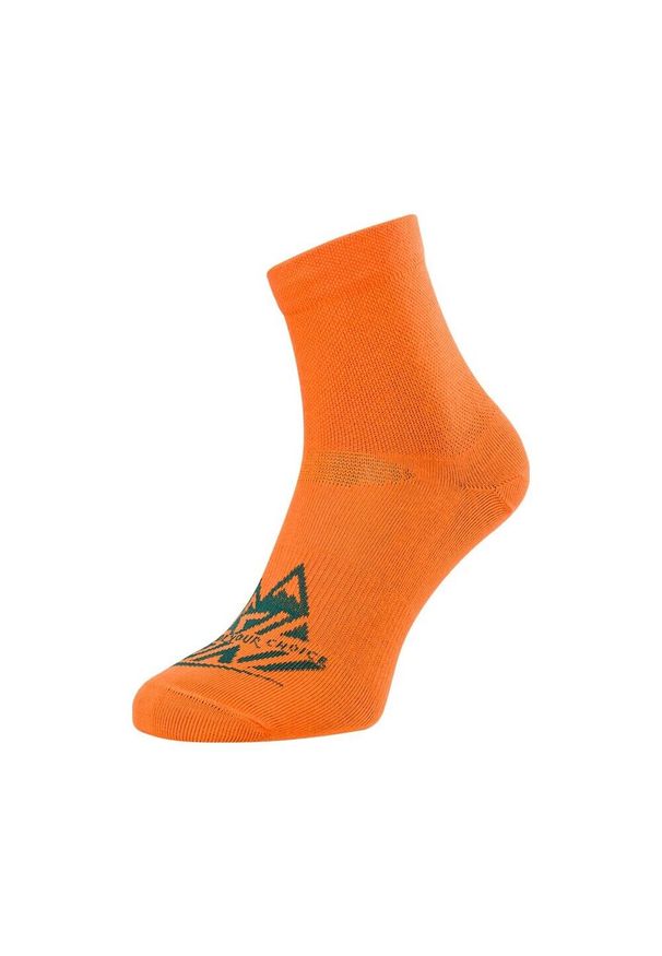 Skarpetki Silvini Orino. Kolor: niebieski, wielokolorowy, pomarańczowy. Sport: kolarstwo