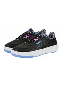 Puma - Damskie/Trampki Tori Me Happy. Okazja: na spacer. Kolor: czarny. Sport: turystyka piesza