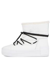 Calvin Klein Jeans Sneakersy Bold Vulc Flatf Snow Boot Wn YW0YW01181 Biały. Kolor: biały