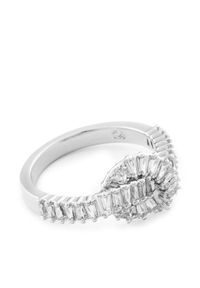 Swarovski Pierścionek Matrix 5727119 Srebrny. Materiał: metalowe. Kolor: srebrny