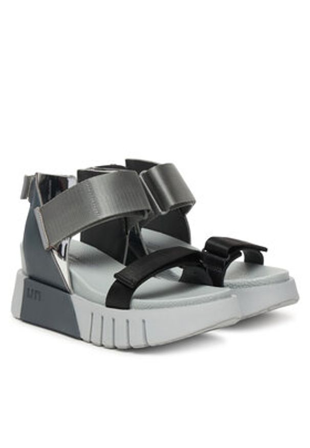 United Nude Sandały Delta Run 1041097716 Szary. Kolor: szary. Materiał: materiał