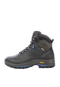 Buty męskie trekking Grisport Grigio Dakar Trekking. Kolor: czarny, wielokolorowy. Materiał: materiał, skóra, tkanina, syntetyk. Sport: turystyka piesza #1
