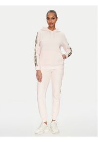 Guess Bluza V4YQ11 KB3P2 Różowy Regular Fit. Kolor: różowy. Materiał: bawełna, syntetyk