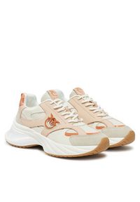 Pinko - PINKO Sneakersy Ariel 15 SS0067E023 Beżowy. Kolor: beżowy. Materiał: materiał #4