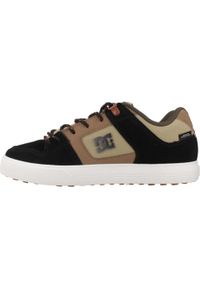 DC Shoes - Tenisówki Dc Model Pure Wnt Kolor Zielony. Kolor: zielony. Materiał: tkanina, skóra