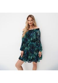 Mohito - Mini sukienka we wzory - Czarny. Kolor: czarny. Długość: mini #1