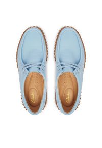 Clarks Półbuty Torhill Bee 26186669 Błękitny. Kolor: niebieski. Materiał: skóra #5