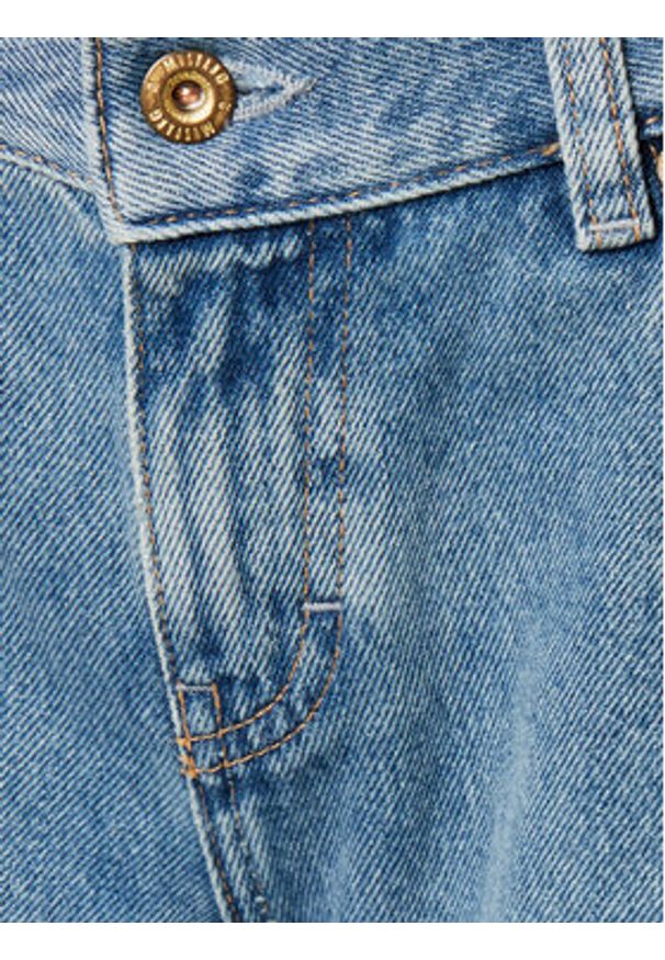 Mustang Jeansy Medley 1015030 Niebieski Wide Leg. Kolor: niebieski