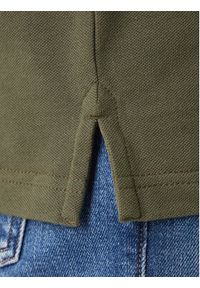 Tommy Jeans Polo DM0DM20676 Khaki Slim Fit. Typ kołnierza: polo. Kolor: brązowy. Materiał: bawełna #5