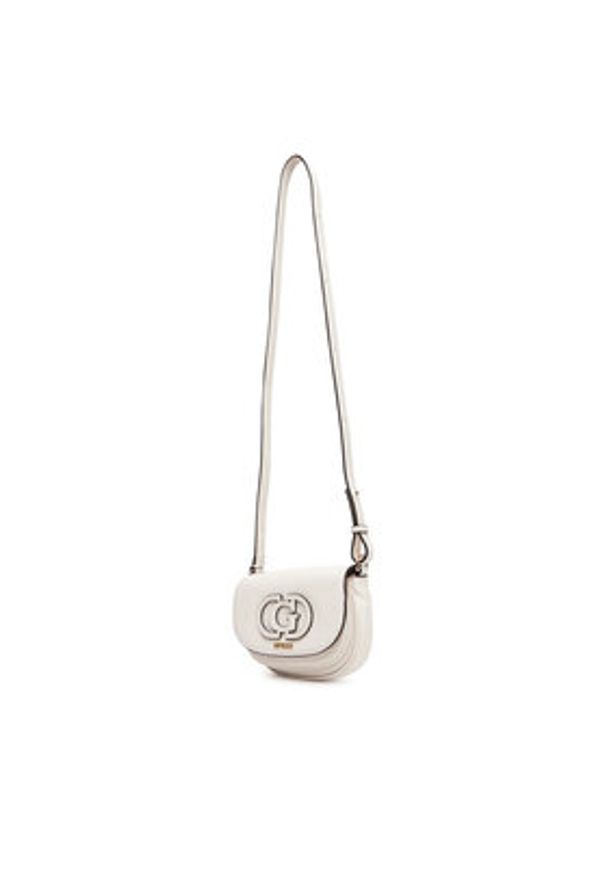 Guess Torebka Calebra Mini HWBG95 36780 Biały. Kolor: biały. Materiał: skórzane